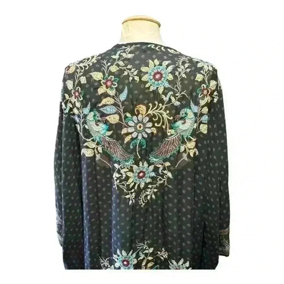Tolani Collection Floral Boho Kimono Medium - Picture 6 of 10